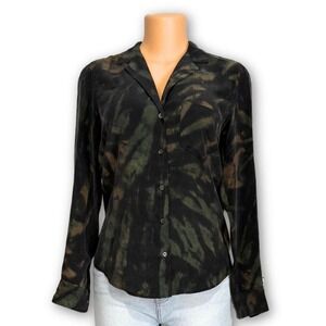 Rails Jungle tie-dye‎ shirt in size xs. New with tags. 100% Silk Size XS